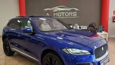 Azul Usado 2015 Jaguar F-Pace Pure SUV | 35.990 €