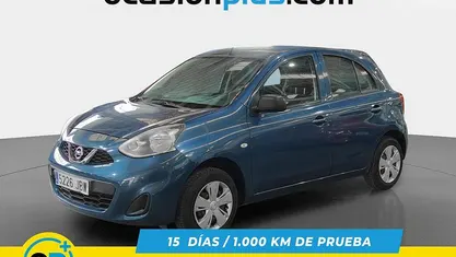 Azul Usado 2014 Nissan Micra Visia Utilitario | 8300 € (Precio justo)