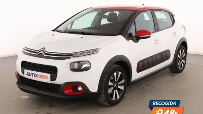 Usado Citroën C3 Feel 82 CV (60 kW) 2018 Blanco Utilitario