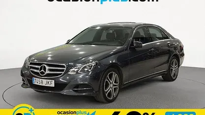 Usado Mercedes E220 170 CV (125 kW) 2015 Gris Berlina