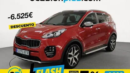 Usado Kia Sportage GT-Line 177 CV (130 kW) 2017 Rojo SUV