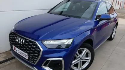 Usado Audi Q5 S-Line 204 CV (150 kW) 2022 Azul SUV