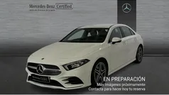 Blanco Usado 2021 Mercedes A180 AMG line Berlina | 25.990 € (Buen precio)