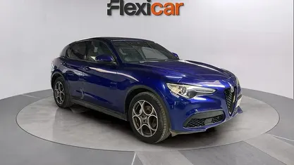 Usado Alfa Romeo Stelvio Sprint 200 CV (147 kW) 2022 Azul SUV