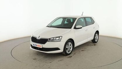 Brugt Skoda Fabia Ambition 60 HK (44 kW) 2020 Hvid Sedan