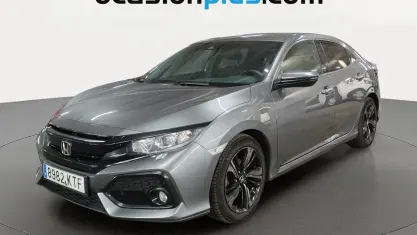 Usado Honda Civic Elegance 129 CV (94 kW) 2019 Gris Utilitario