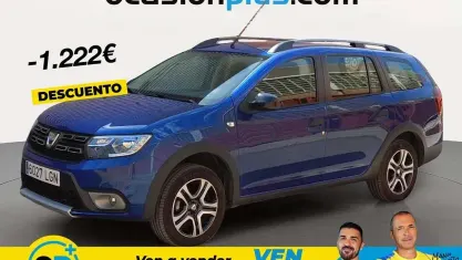 Usado Dacia Logan MCV 101 CV (74 kW) 2020 Azul Familiar