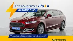 Rojo Usado 2018 Ford Mondeo Vignale Familiar | 19.990 € (Precio justo)