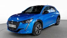 Azul Usado 2020 Peugeot e-208 GT Utilitario | 16.546 € (Precio justo)