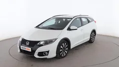 Blanco Usado 2015 Honda Civic Elegance Familiar | 13.799 € (Precio justo)