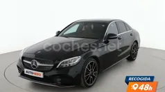 Verde Usado 2020 Mercedes C180 AMG line Berlina | 28.799 € (Buen precio)