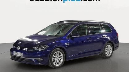 Occasion VW Golf Sportsvan Advance 130 PK (95 kW) 2018 Blauw MPV