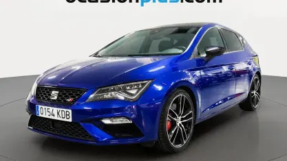 Usado Seat Leon CUPRA 300 CV (220 kW) 2017 Azul Utilitario