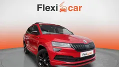 Rojo Usado 2019 Skoda Karoq SportLine SUV | 18.990 € (Precio justo)