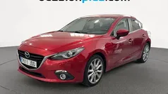 Rojo Usado 2015 Mazda 3 Luxury Utilitario | 12.790 € (Precio justo)