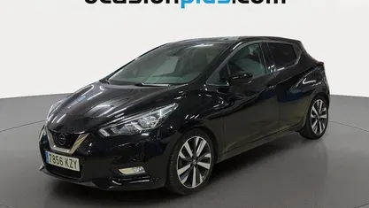 Usado Nissan Micra N-Connecta 117 CV (86 kW) 2019 Negro Utilitario