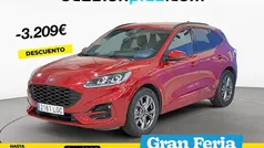 Rojo Usado 2020 Ford Kuga ST-Line X SUV | 19.900 € (Buen precio)