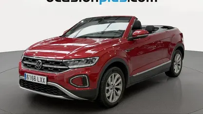 Usado VW T-Roc Cabriolet Style 150 CV (110 kW) 2022 Rojo Descapotable
