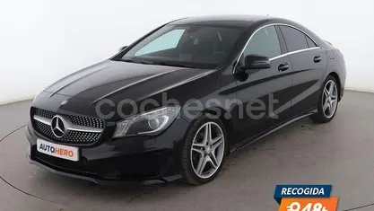 Negro Usado 2014 Mercedes CLA200 AMG line Berlina | 17.999 € (Precio justo)