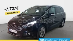 Negro Usado 2017 Ford S-MAX Titanium Monovolumen | 15.150 € (Precio justo)