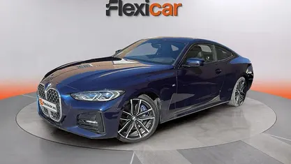Usado BMW 420 190 CV (139 kW) 2021 Azul Coupe