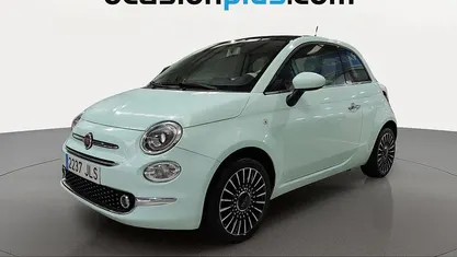 Usado Fiat 500 Lounge 69 CV (50 kW) 2016 Verde Utilitario