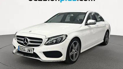 Blanco Usado 2016 Mercedes C220 AMG Berlina | 21.204 € (Buen precio)