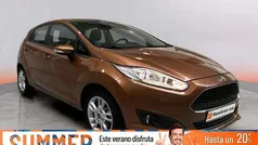 Marrón Usado 2017 Ford Fiesta Trend Utilitario | 9590 € (Precio justo)