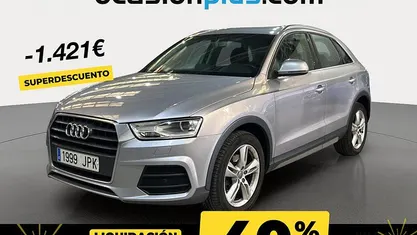 Gris plata Usado 2016 Audi Q3 Design SUV | 17.769 € (Buen precio)