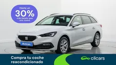 Blanco Usado 2021 Seat Leon Style Familiar | 16.990 € (Precio justo)