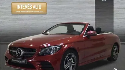 Usado Mercedes C220 AMG line 194 CV (142 kW) 2021 Descapotable