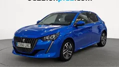 Azul Usado 2021 Peugeot 208 Allure Utilitario | 15.264 € (Precio justo)