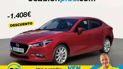Usado Mazda 3 120 CV (88 kW) 2018 Rojo Utilitario