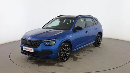 Usado Skoda Kamiq Monte Carlo 150 HP (110 kW) 2021 Azul SUV