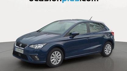 Brugt Seat Ibiza Style 80 HK (58 kW) 2019 Blå Hatchback