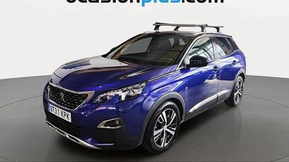 Usado Peugeot 3008 GT-line 181 CV (133 kW) 2018 Azul SUV