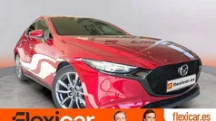 Rojo Usado 2021 Mazda 3 Berlina | 21.990 € (Precio justo)