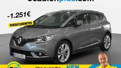Usado Renault Scenic E-Tech Intens 131 CV (96 kW) 2017 Gris Monovolumen
