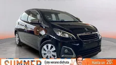 Negro Usado 2018 Peugeot 108 Utilitario | 8890 € (Precio justo)