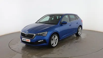 Usado Skoda Scala Style 150 CV (110 kW) 2020 Azul Utilitario