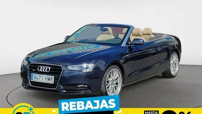 Azul Usado 2012 Audi A5 Cabriolet Descapotable | 18.500 € (Buen precio)