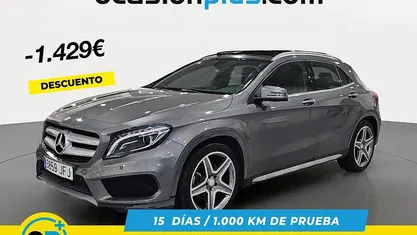 Gris Usado 2015 Mercedes GLA220 AMG line SUV | 17.871 € (Buen precio)