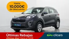 Gris / plata Usado 2018 Kia Sportage SUV | 16.990 € (Precio justo)