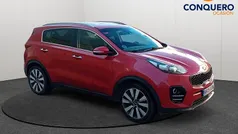 Rojo Usado 2017 Kia Sportage SUV | 15.490 € (Precio justo)