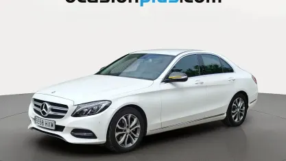 Käytetty Mercedes C220 170 HP (125 kW) 2014 Valkoinen Sedan