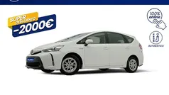 Blanco Usado 2020 Toyota Prius Eco Utilitario | 25.985 € (Precio justo)