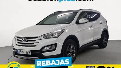 Blanco Usado 2014 Hyundai Santa Fe SUV | 13.190 € (Buen precio)