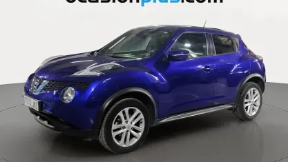 Usado Nissan Juke N-Connecta 116 HP (85 kW) 2017 Azul SUV