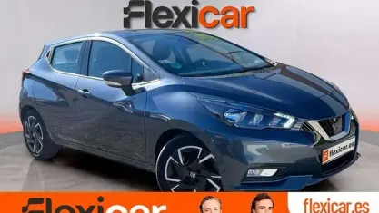Usado Nissan Micra Acenta 92 CV (67 kW) 2021 Gris Utilitario