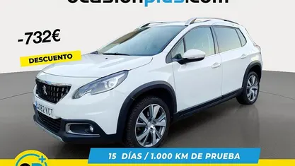 Blanco Usado 2017 Peugeot 2008 Allure SUV | 9158 € (Precio justo)